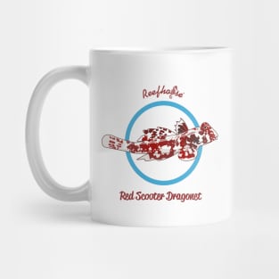 Red Scooter Dragonet Mug